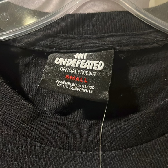 Undefeated The Fightin Champs Short sleeve T Shirt black Mens Size Small - Picture 6 of 15